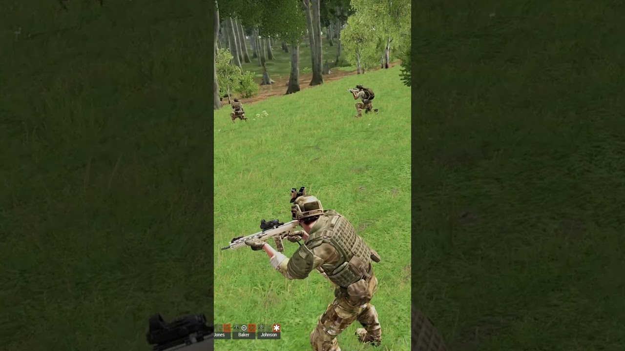 Arma 3 Formaciones de GUERRA #shorts