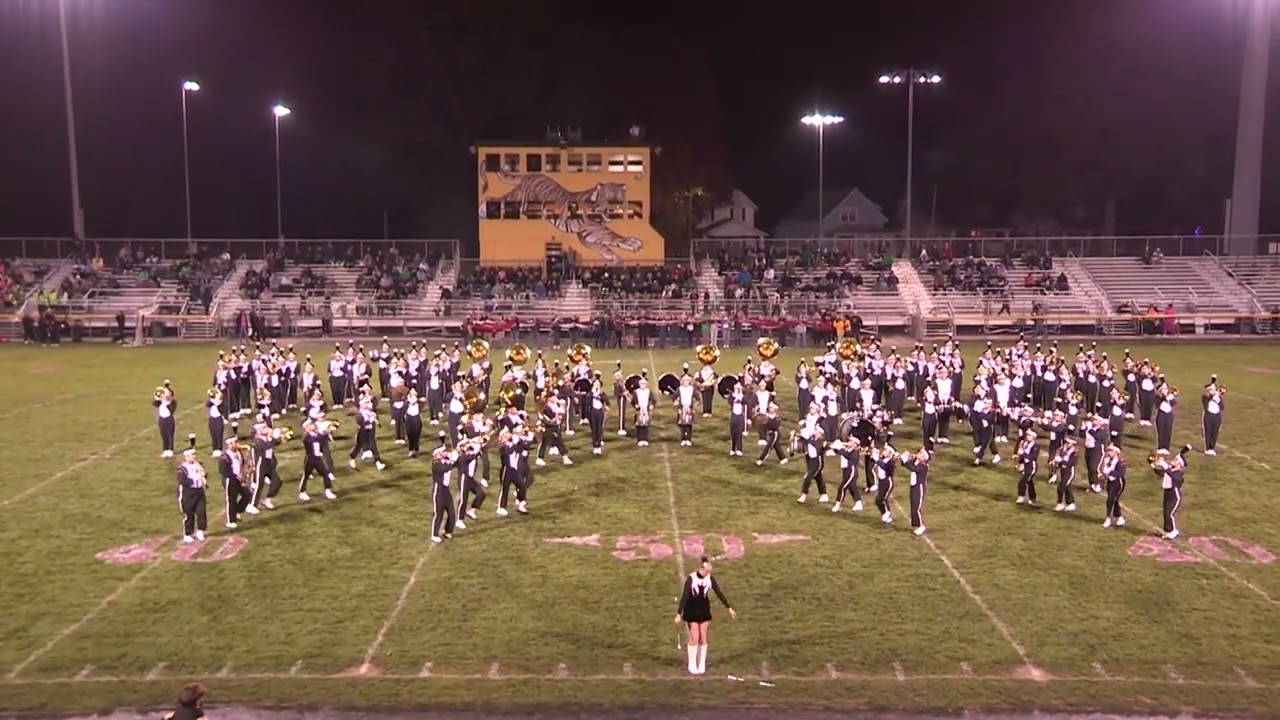 Cuyahoga Falls Tiger Band 10/18/2024 Senior Night Halftime