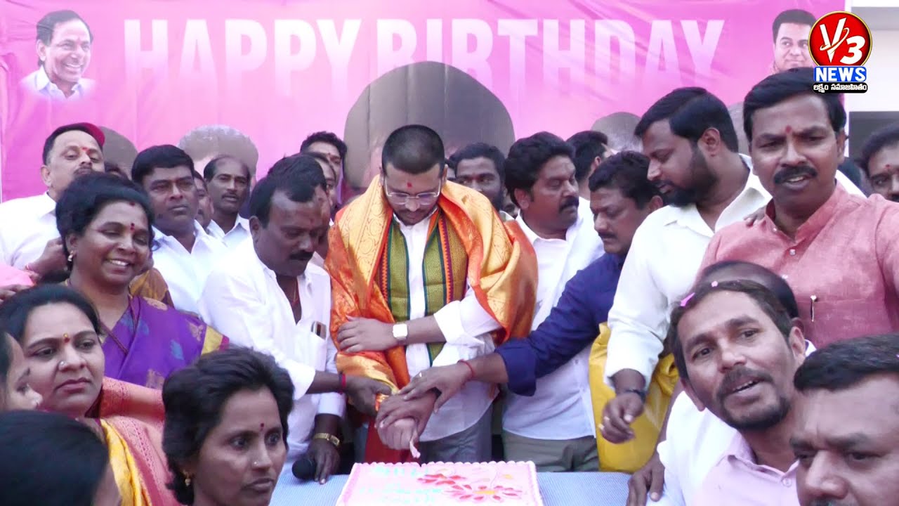 LIVE : MLA Mynampally Hanumantha Rao Birthday Special || Hyderabad || || V3 NEWS LIVE || V3 News