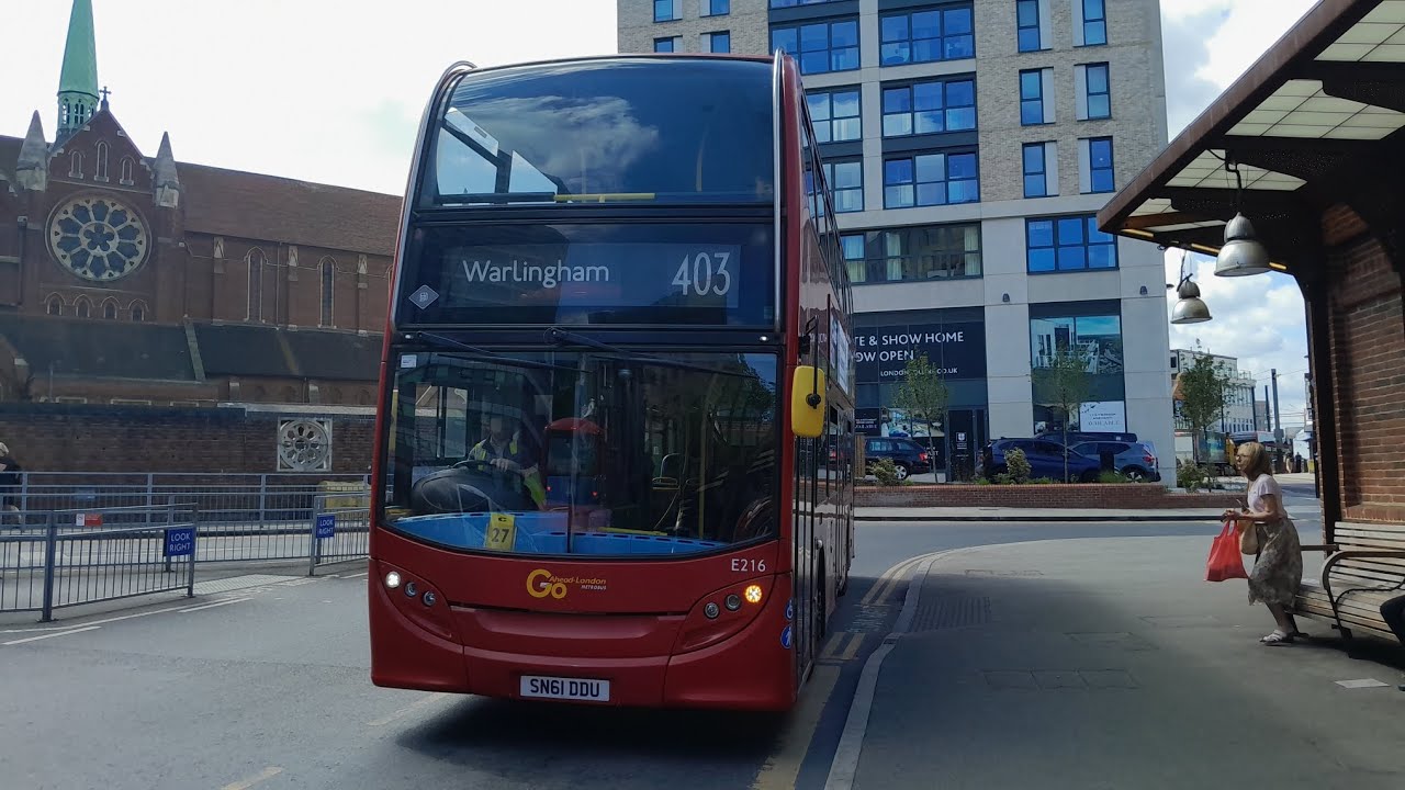 Shabby FRV - TFL Bus Route 403: West Croydon - Warlingham | E216 / SN61 DDU - GAL Metrobus!!