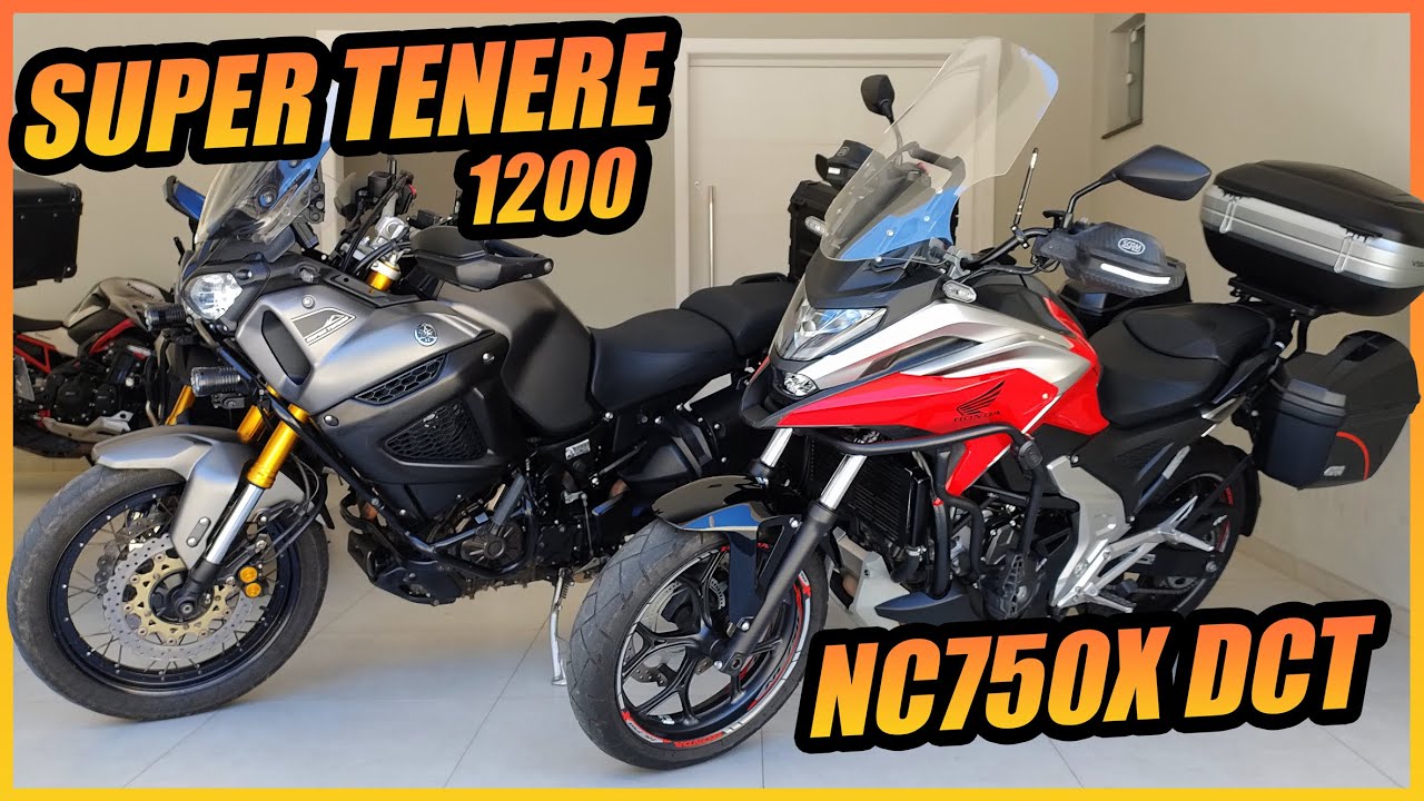 YAMAHA SUPER TÉNÉRÉ E HONDA NC750X DCT *FINALMENTE ELAS CHEGARAM NA LOJA*