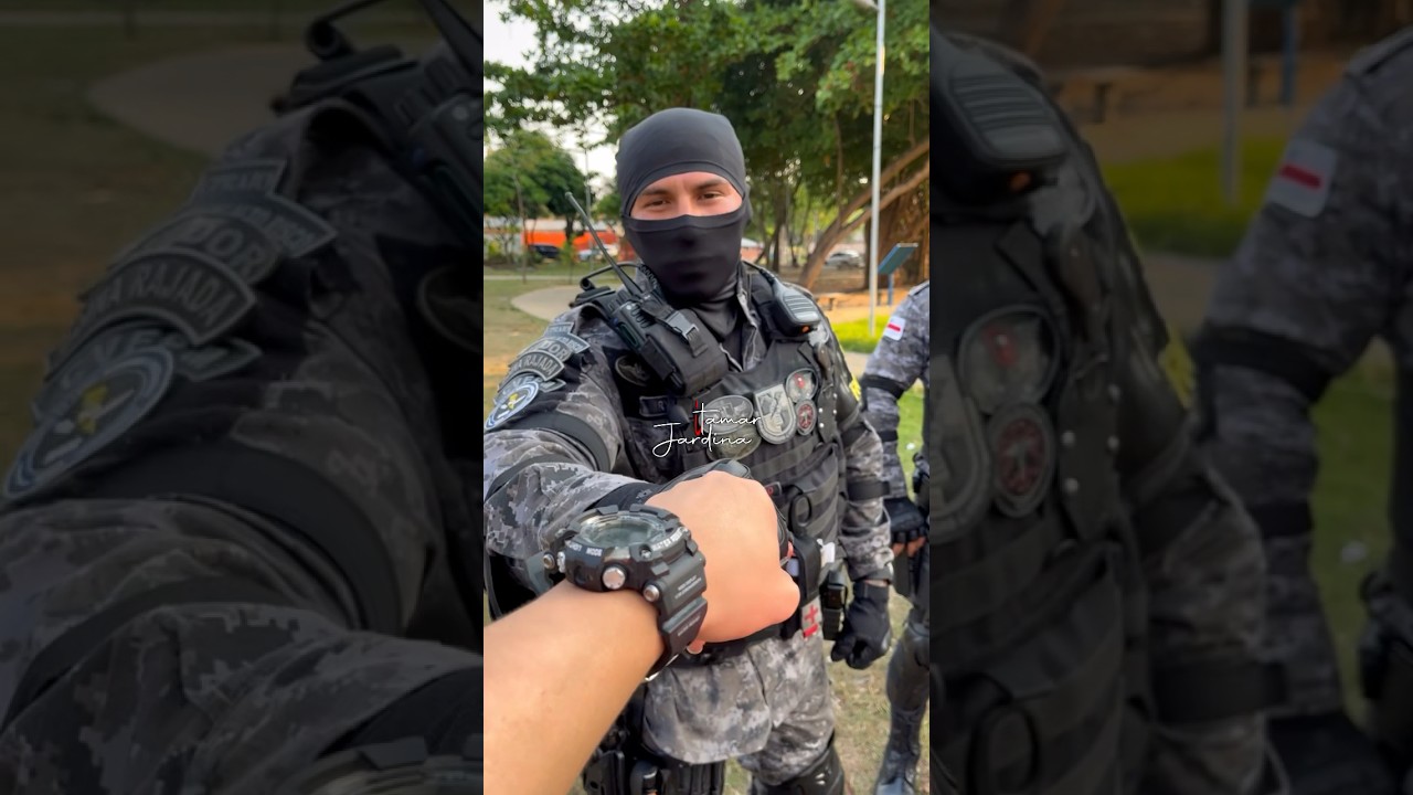 😱 Policial da ROCAM #Shorts