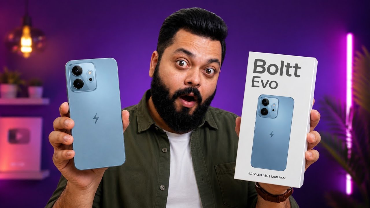 Boltt Evo Unboxing & First Look ⚡ - Fire-Boltt's First Smartphone! 😲