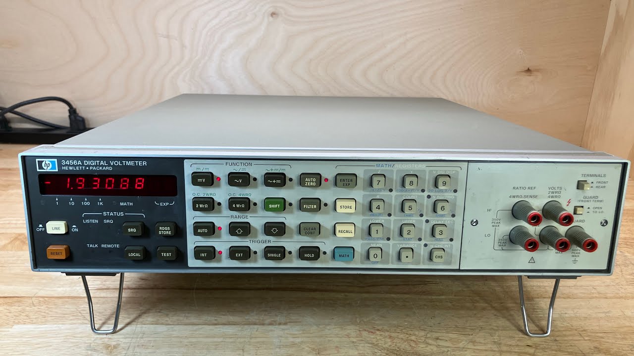 HP 3456A Digital Voltmeter Part 1