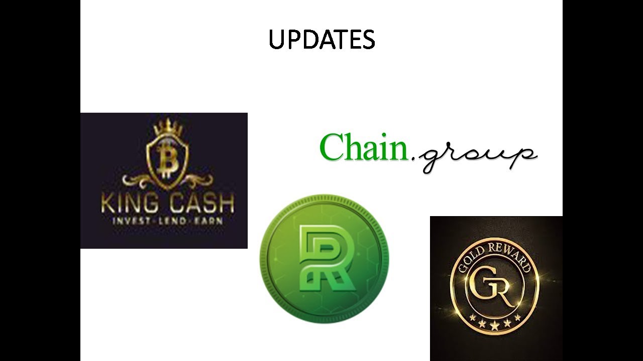 UPDATES.GRX ON LIVECOIN, CHAIN GROUP,  KING CASH. BIT ROOTZ AND UPCOMING ICO