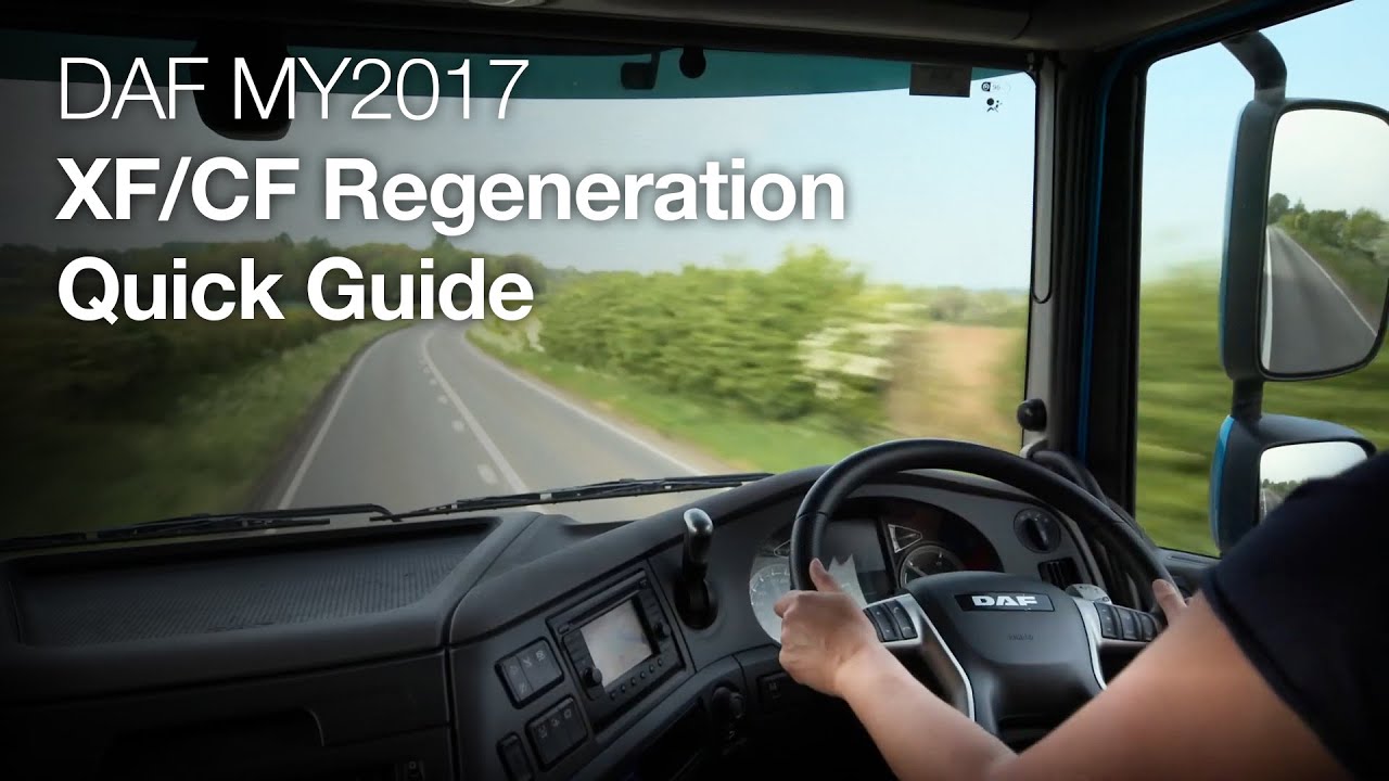 DAF MY2017 | Краткое руководство по регенерации XF/CF | Академия водителей DAF