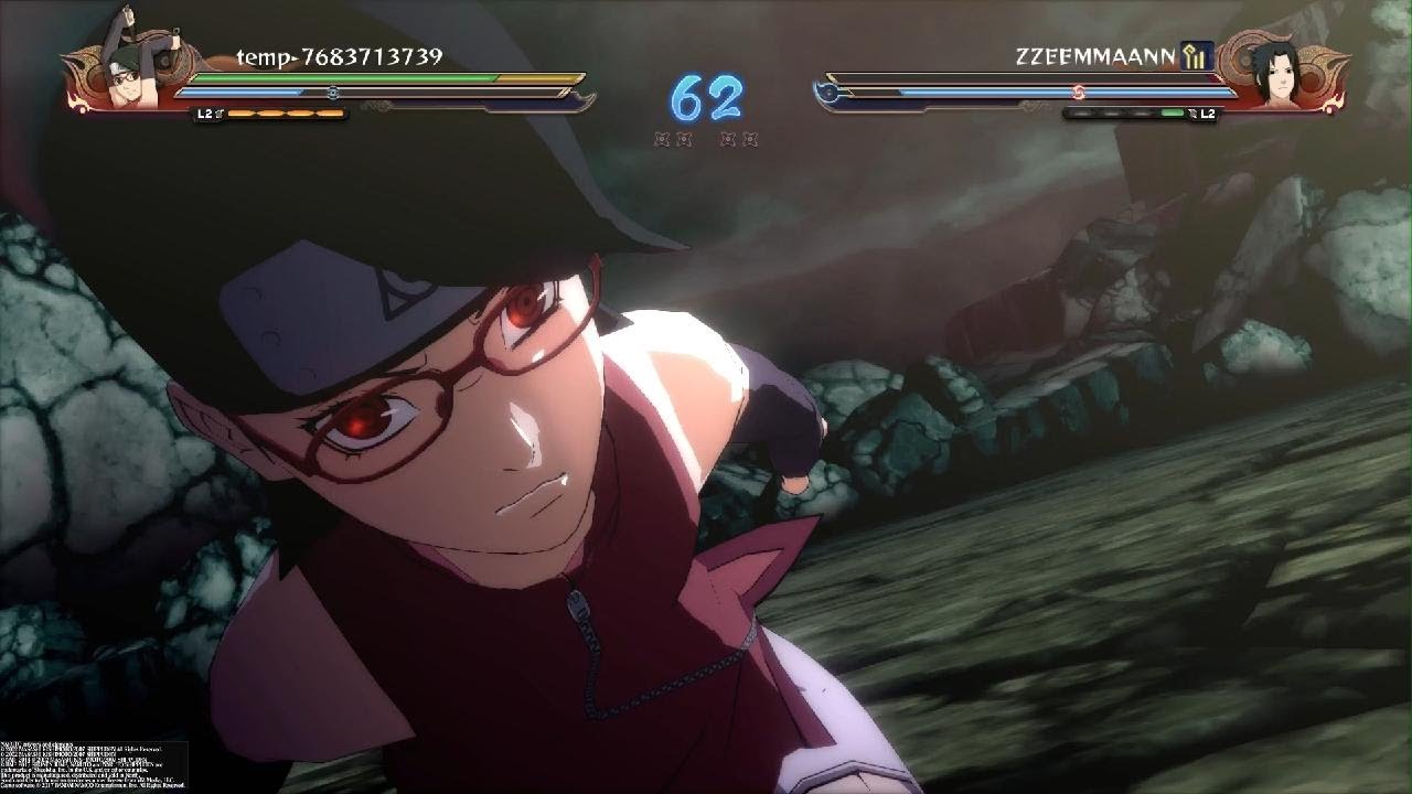 Humbling a Sasuke one trick (Naruto Storm 4)