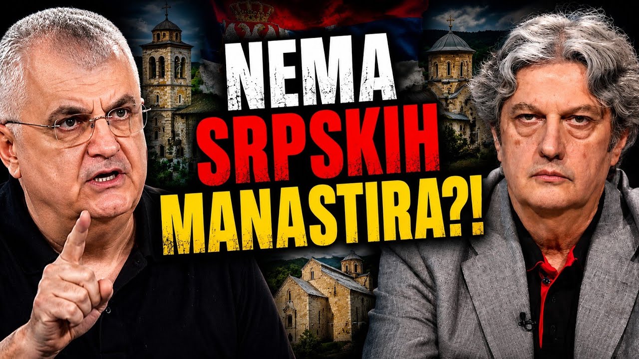 ČANAK &Scaron;OKIRAO MARIĆA: &bdquo;Na Kosovu nema srpskih manastira!&ldquo;😯