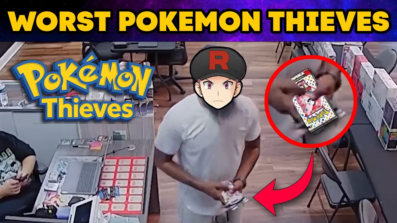 Pok&eacute;mon Card Thieves Are Getting Out of Control (Caught on Camera)