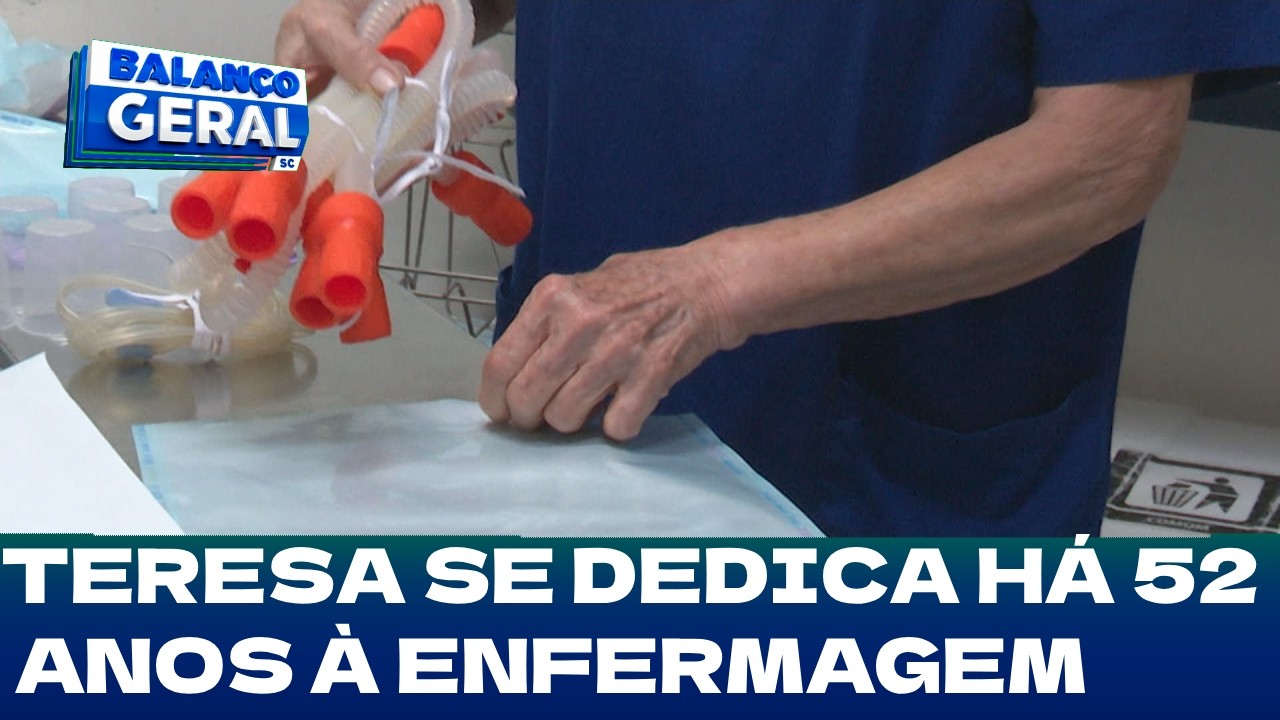 Protagonistas: Teresa se dedica há 52 anos à enfermagem