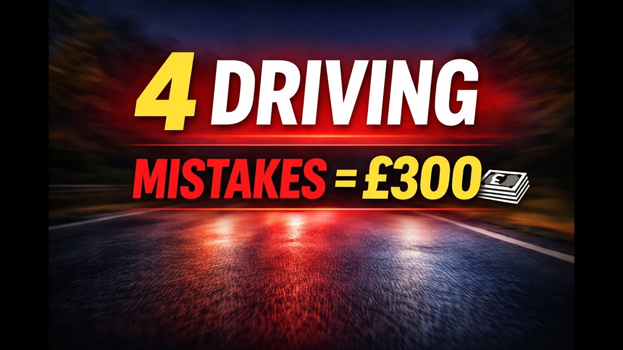 OVER 65?   Avoid These 4 Driving Mistakes or Risk a £300 Penalty in the UK!