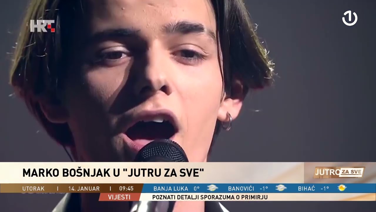 Marko Bošnjak , muzičar, gost u Jutru za sve