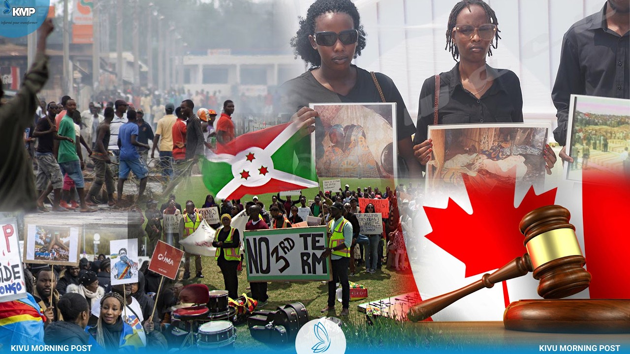 RDC-CANADA: CONGOLAIS ET BURUNDAIS MANIFESTENT À OTTAWA CONTRE LES MASSACRES DES BANYAMULENGE