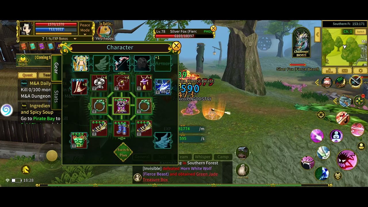 HIDDEN MAP Grinding 190k xpnper minute-Asia 6  RULER OF THE LAND