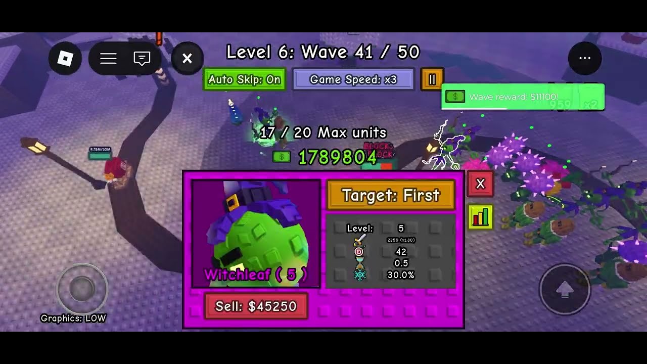 7:14 Duo Winter Wonderland | Garden Tower Defense