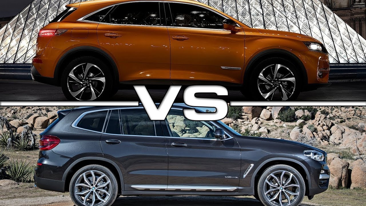 2018 DS7 Crossback vs 2018 BMW X3