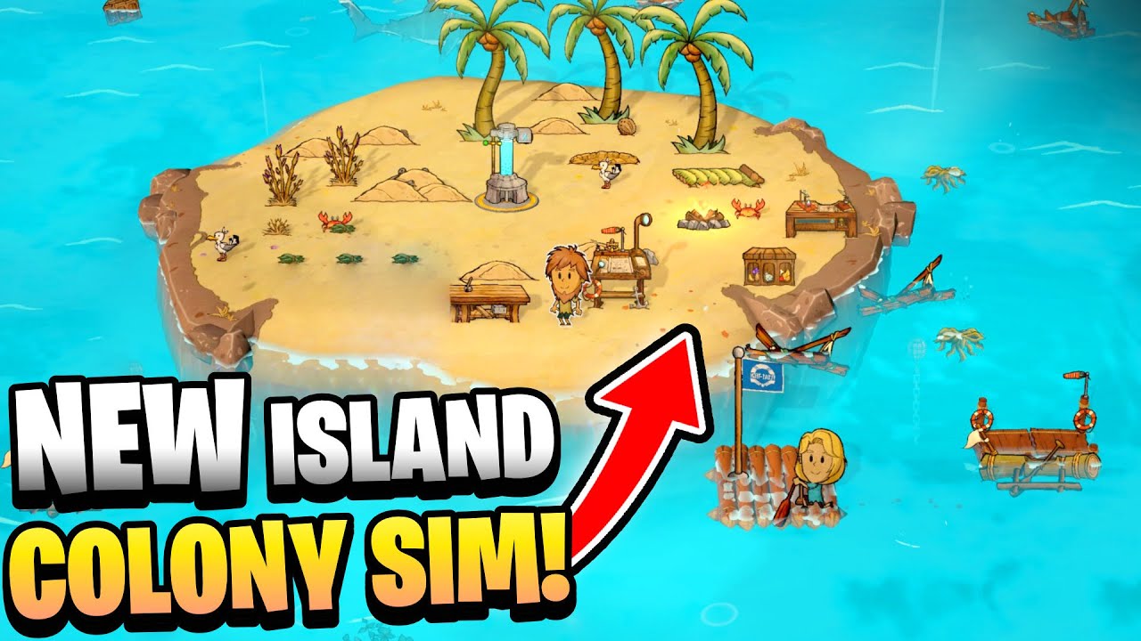 I Turned SINKING ISLANDS Into The PERFECT BASE In This NEW Colony Sim!