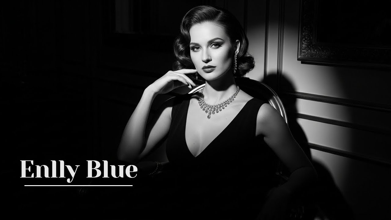 Enlly Blue - Midnight Streets | 1950s Soul Blues (Lonely Road Blues, Sax & Heartfelt Vocals)