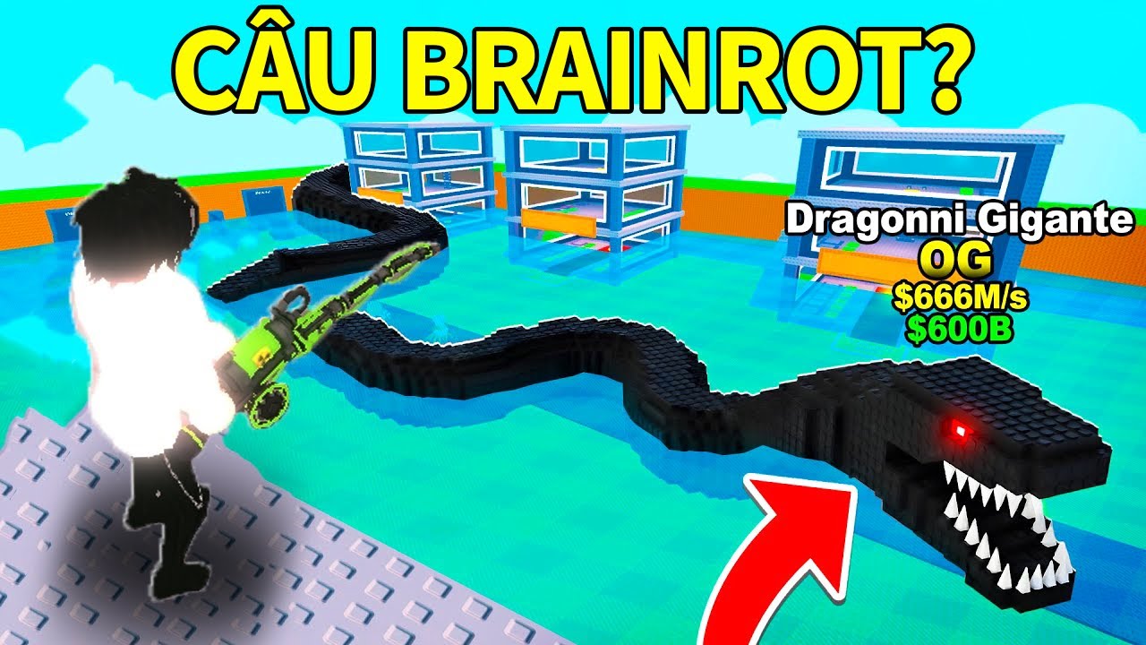 DR4GONS Caught the Most OP Radioactive Brainrot in the New Update of STEAL A BRAINROT | Roblox