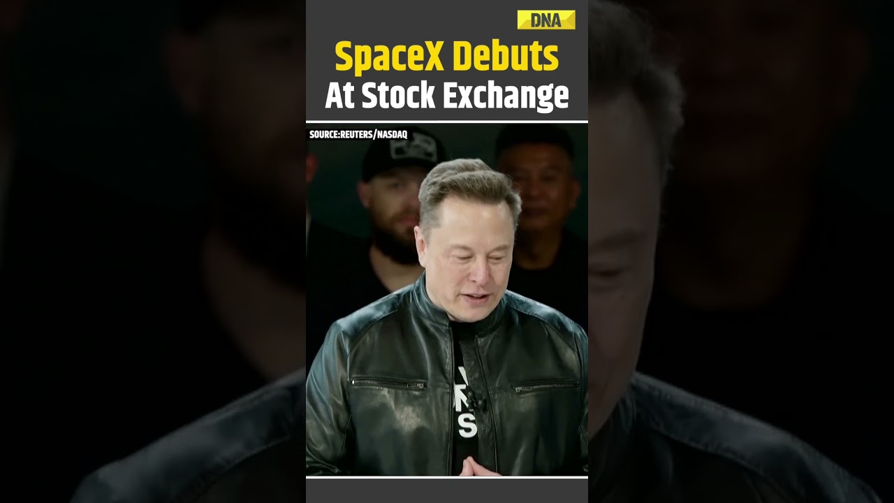 SpaceX IPO: Elon Musk&rsquo;s SpaceX Makes Stock Exchange Debut With Nasdaq Bell Ceremony | US News