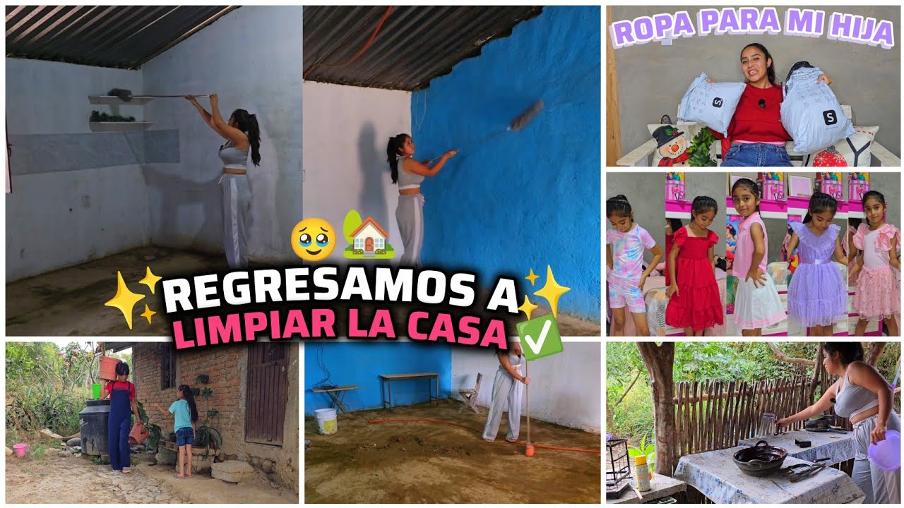 LIMPIANDO la CASA para ENTREGARLA 🥹🏡 + Ropa Nueva para Mi Hija ✨️ Haul de SHEIN 🌸
