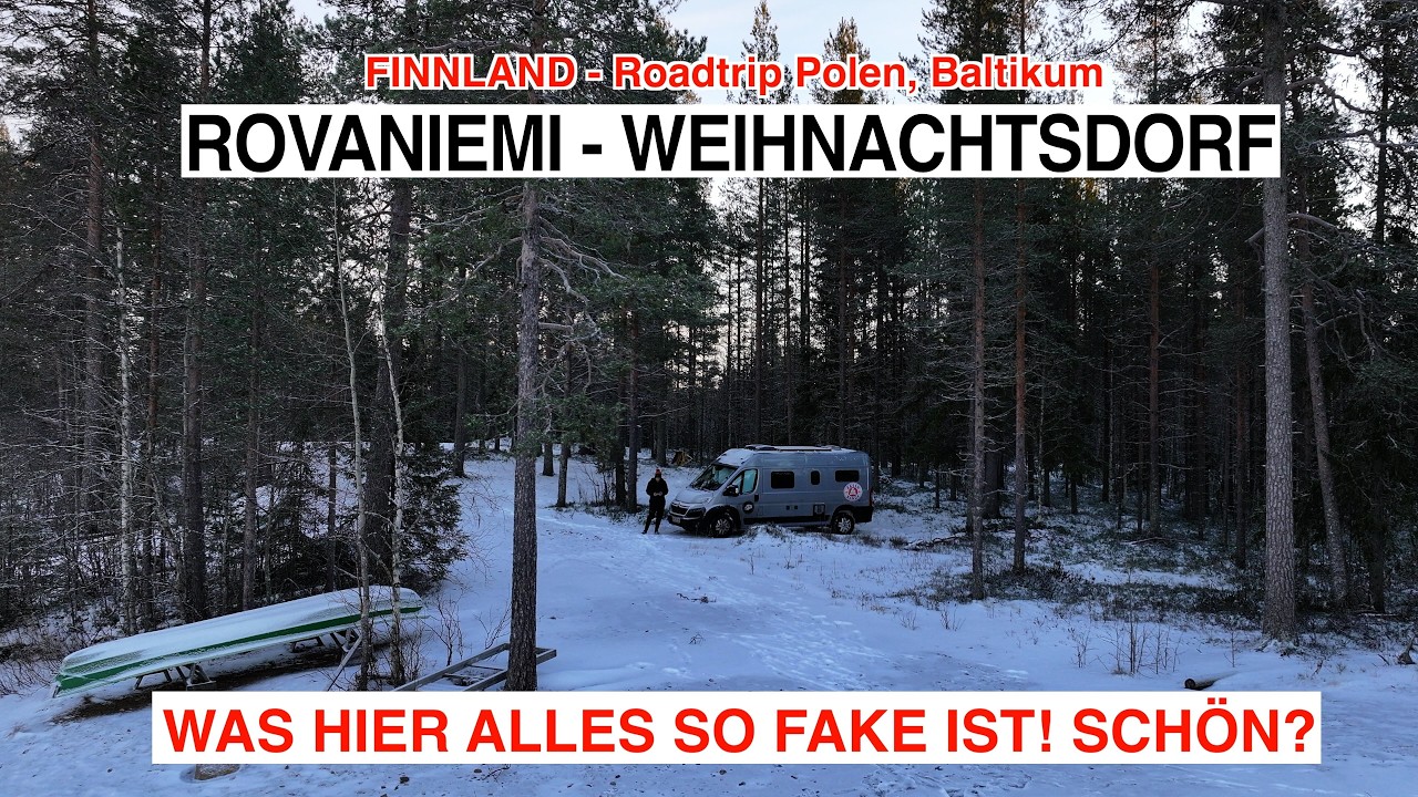 #1059 ZIEMLICH VIEL FAKE HIER!? Weihnachtsmanndorf bei Rovaniemi | Echt schön? Finnland , Polarkreis