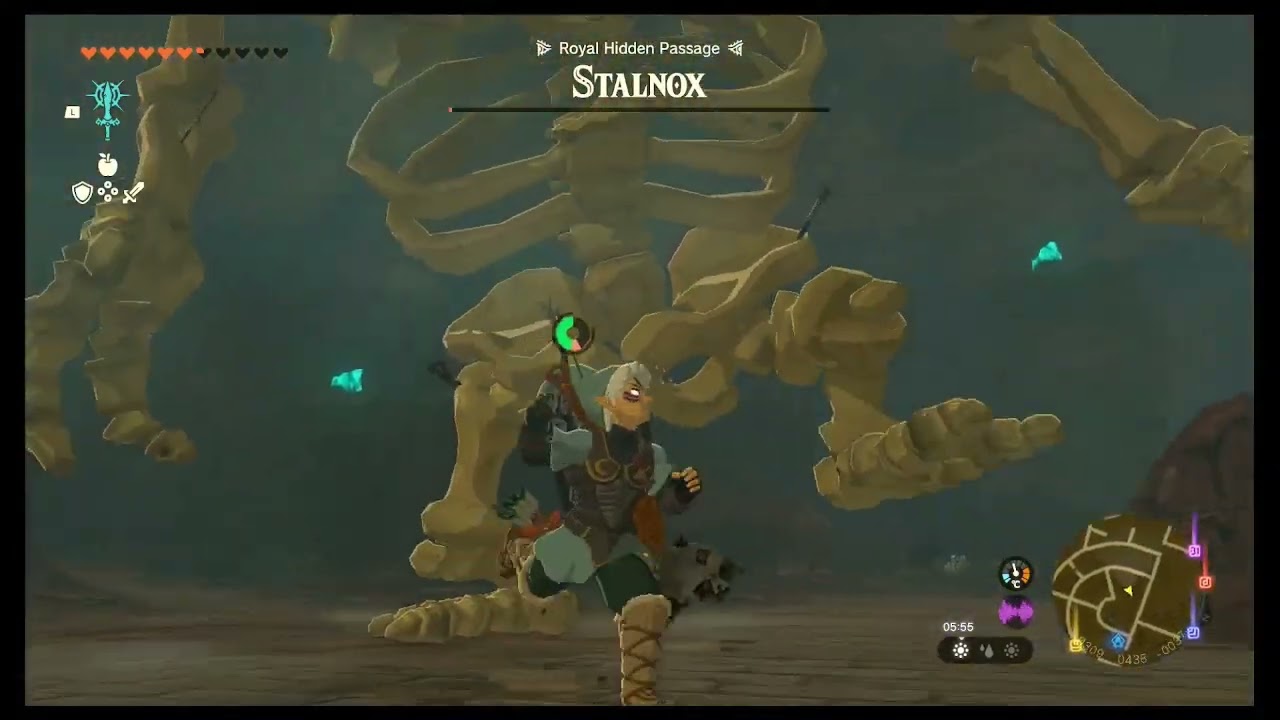 Killing A Stalnox Boss - Tears of the Kingdom