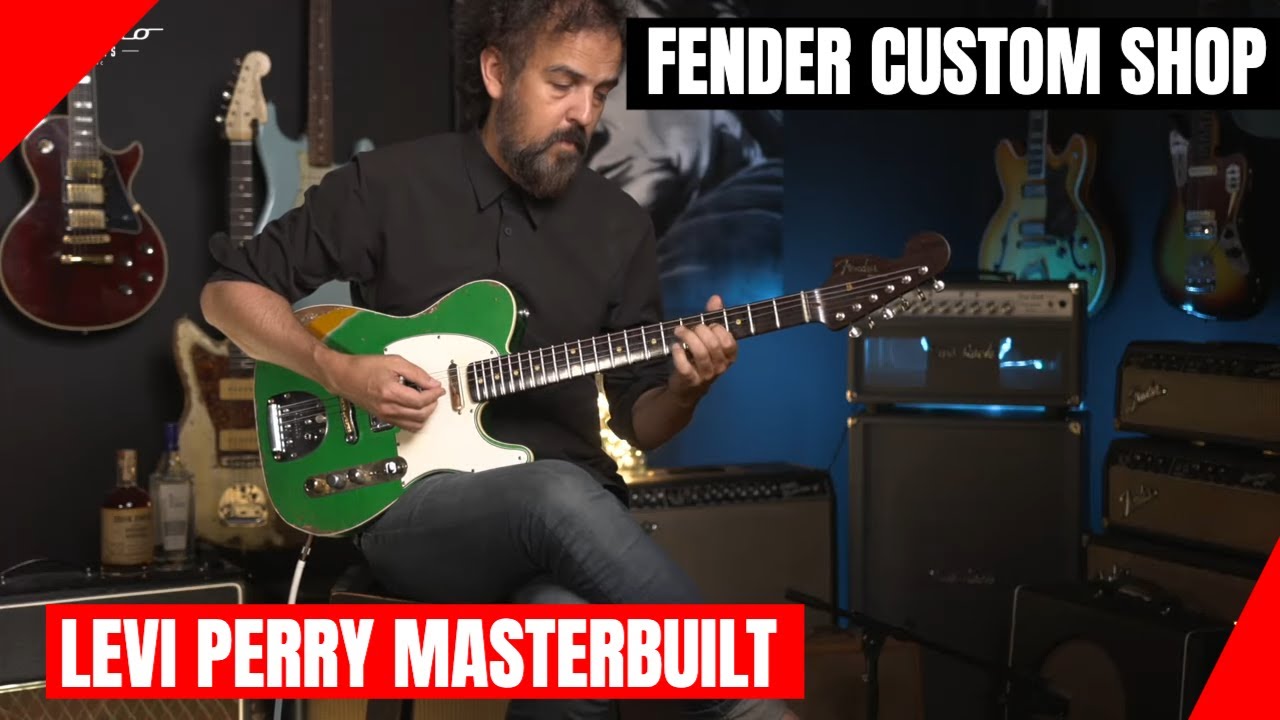 Fender Custom Shop Levi Perry Masterbuilt Telecaster Customer Build
