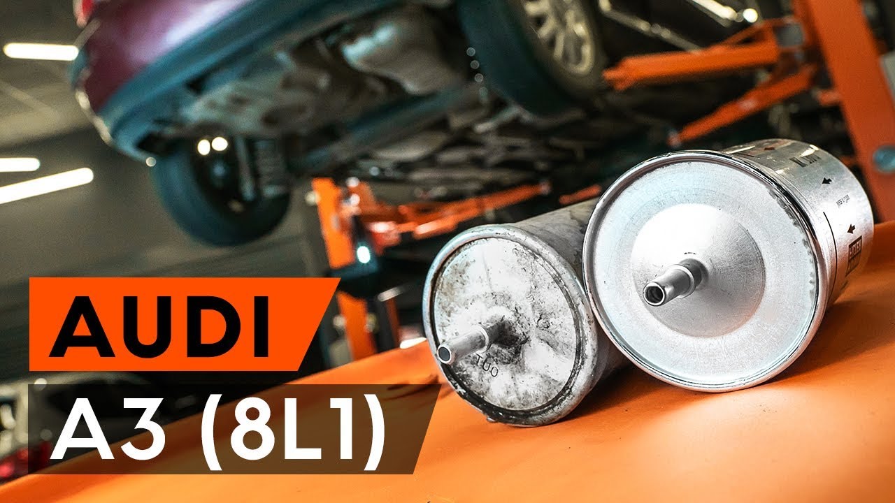 Jak wymienić filtr paliwa AUDI A3 1 [PORADNIK AUTODOC]