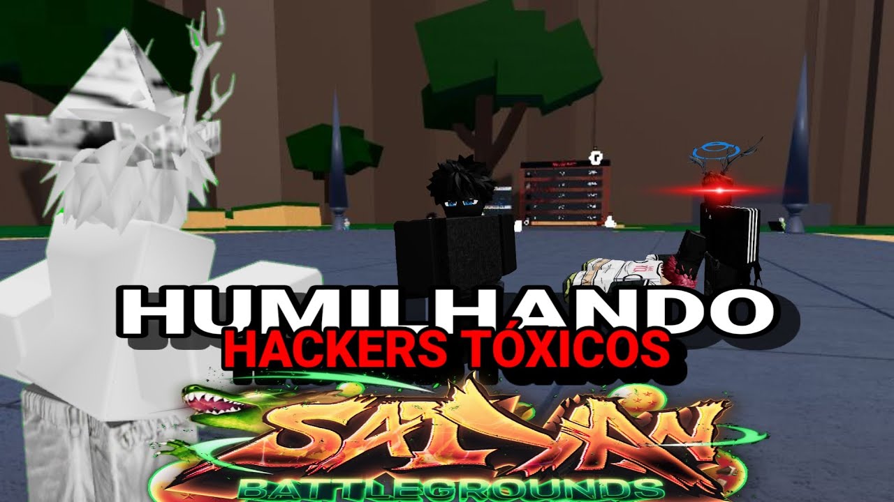 HUMILHANDO HACKERS TÓXICOS! Saiyan Battlegrouds