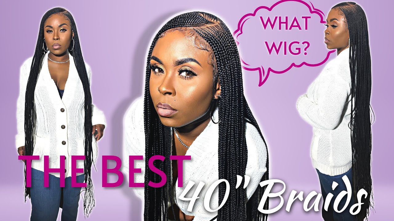 SCREAMING 😱 | How to make your BRAIDED WIG look REAL AF | 40