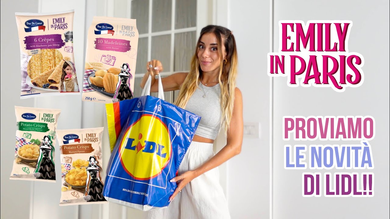 PROVIAMO LA COLLEZIONE DI EMILY IN PARIS X LIDL!! 🎀🇫🇷