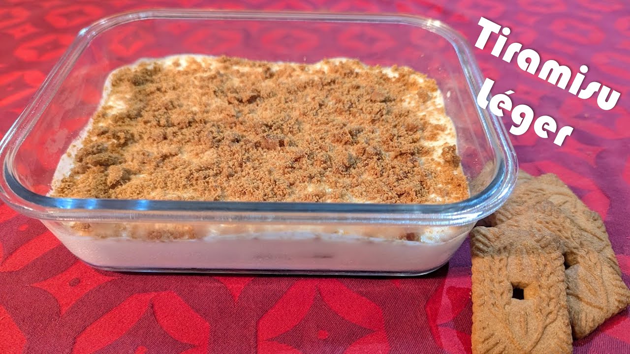 Tiramisu léger sans œufs ni mascarpone : recette express et gourmande !