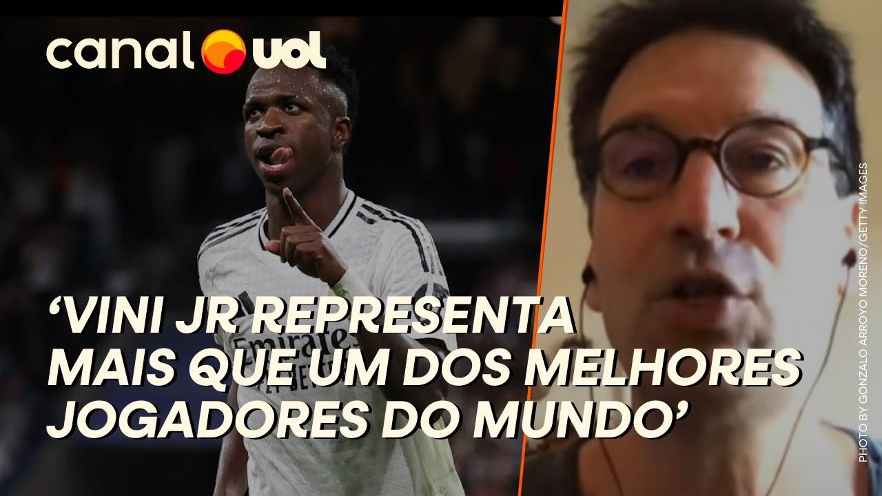 FIFA THE BEST: VINICIUS JR REPRESENTA MAIS QUE UM DOS MELHORES JOGADORES DO MUNDO, DIZ ARNALDO