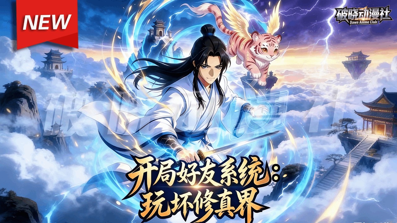MULTISUB📢新番上线《开局好友系统：玩坏修真界》第1~64集丨穿成废柴杂役？江秋水绑定“强行好友系统”“道友请留步，交个朋友，你的神级天赋归我了！#漫剧 #破晓动漫社
