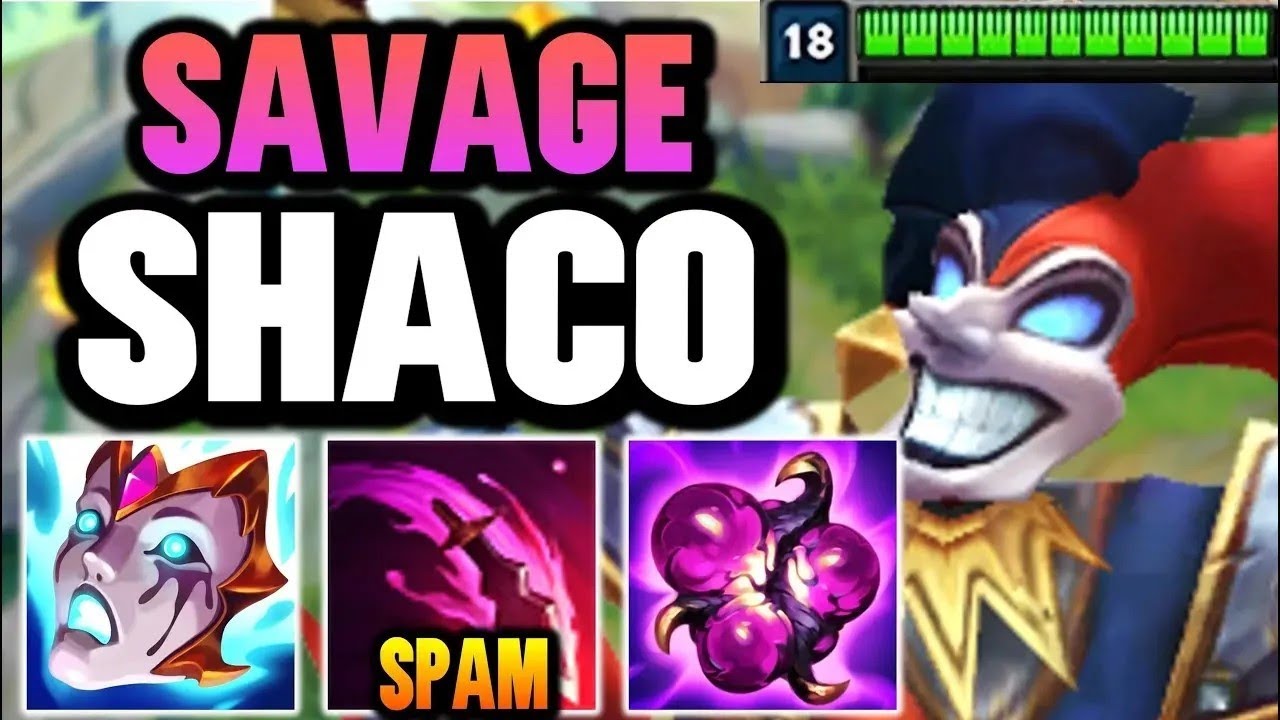 THE MOST AGGRESSIVE AP SHACO SUPPORT GAME EVER!