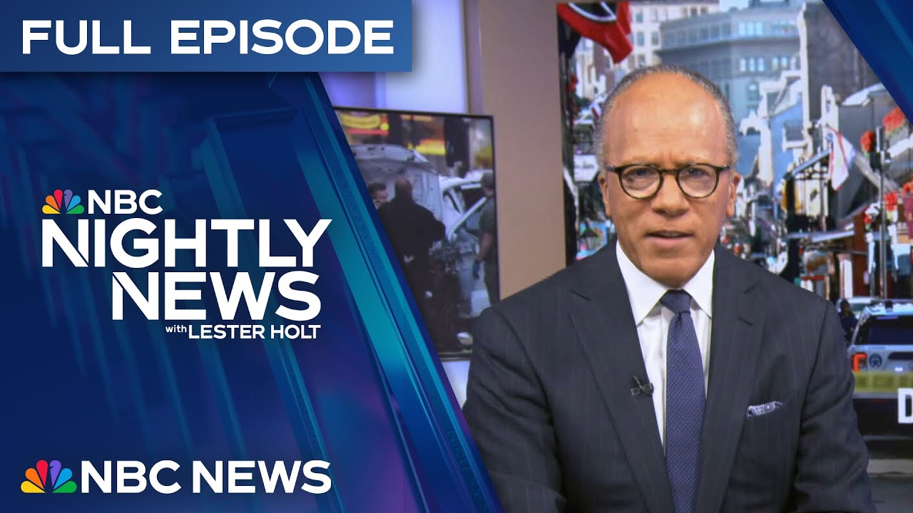 NBC Nightly News Full Episode - Jan. 1
