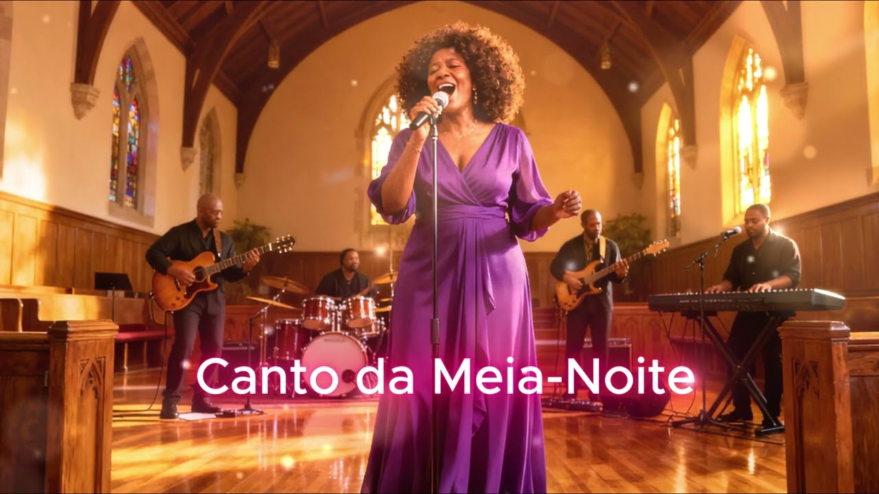 Canto da Meia-Noite🎵  Uma Oração Poderosa Para Quem Clama de Madrugada 🙏❤️‍🔥