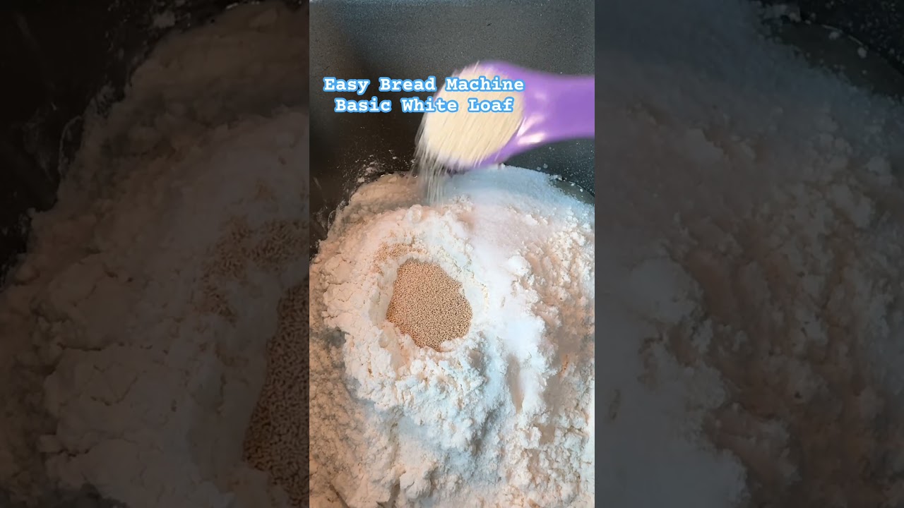 Белый дрожжевой хлеб в хлебопечке Easy Bread Maker 🍞 #рецепт