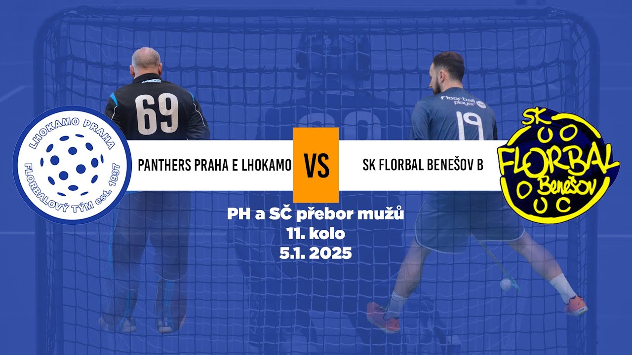 Panthers Praha E Lhokamo - SK Florbal Benešov B