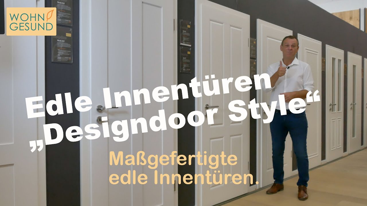 Edle Innent&uuml;ren - Designdoor Style weiss klassisch