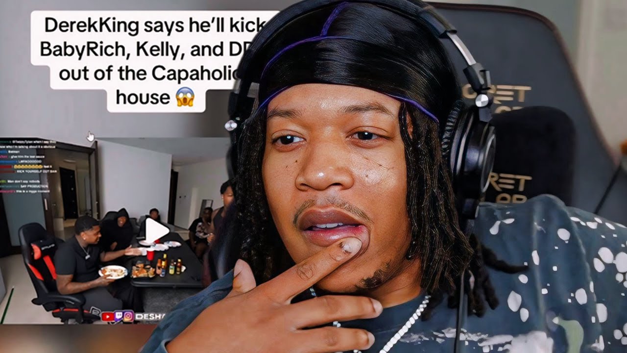 BabyRich отвечает Деше и Дереку, заявив, что его следует выгнать из Capaholics.. 👀😳