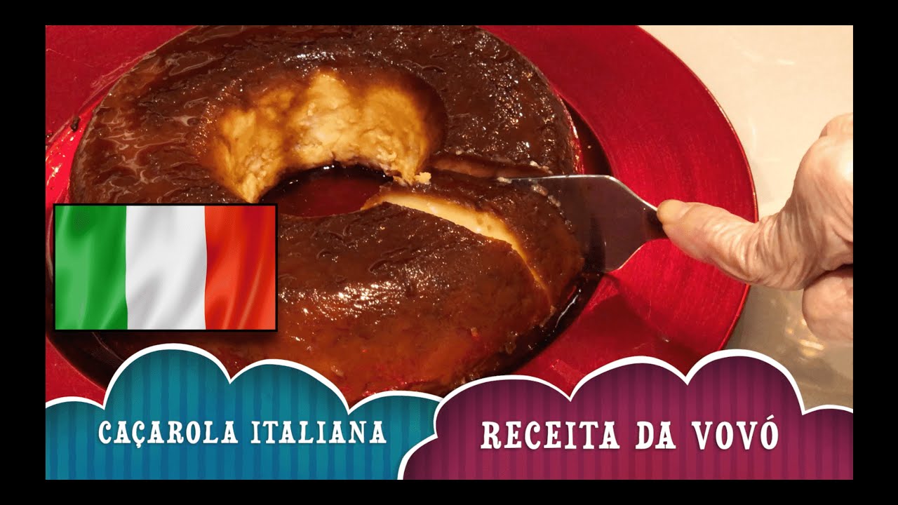 CAÇAROLA ITALIANA - Receita da Vovó Imma *muito saborosa*