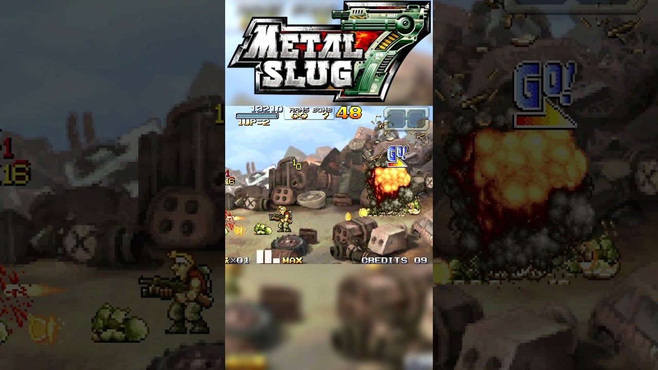 Metal Slug 7 #shorts #nintendods #ds #metalslug  #retrogaming