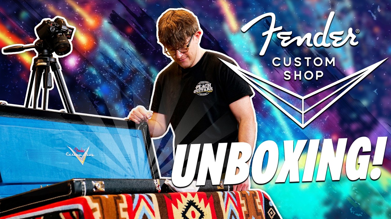 Our First Fender Custom Shop Unboxing Of 2026!