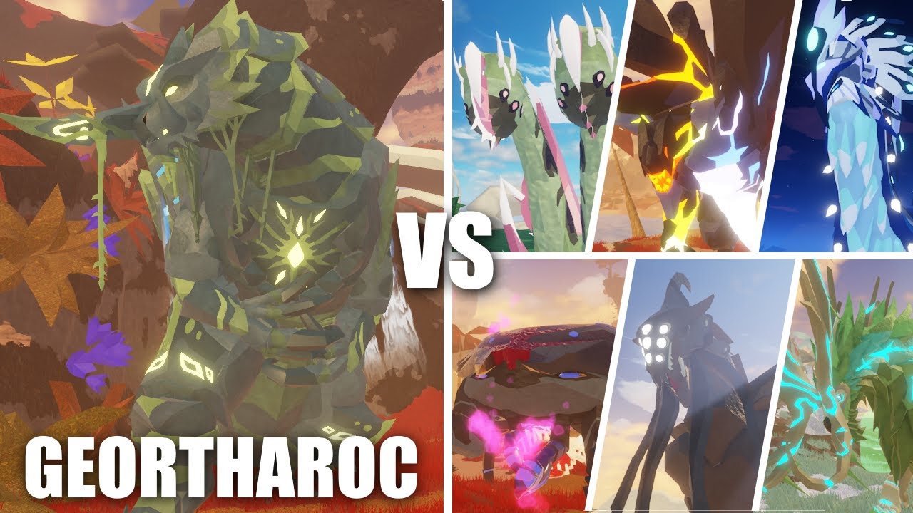 How Strong Is GEORTHAROC In Creatures Of Sonaria!