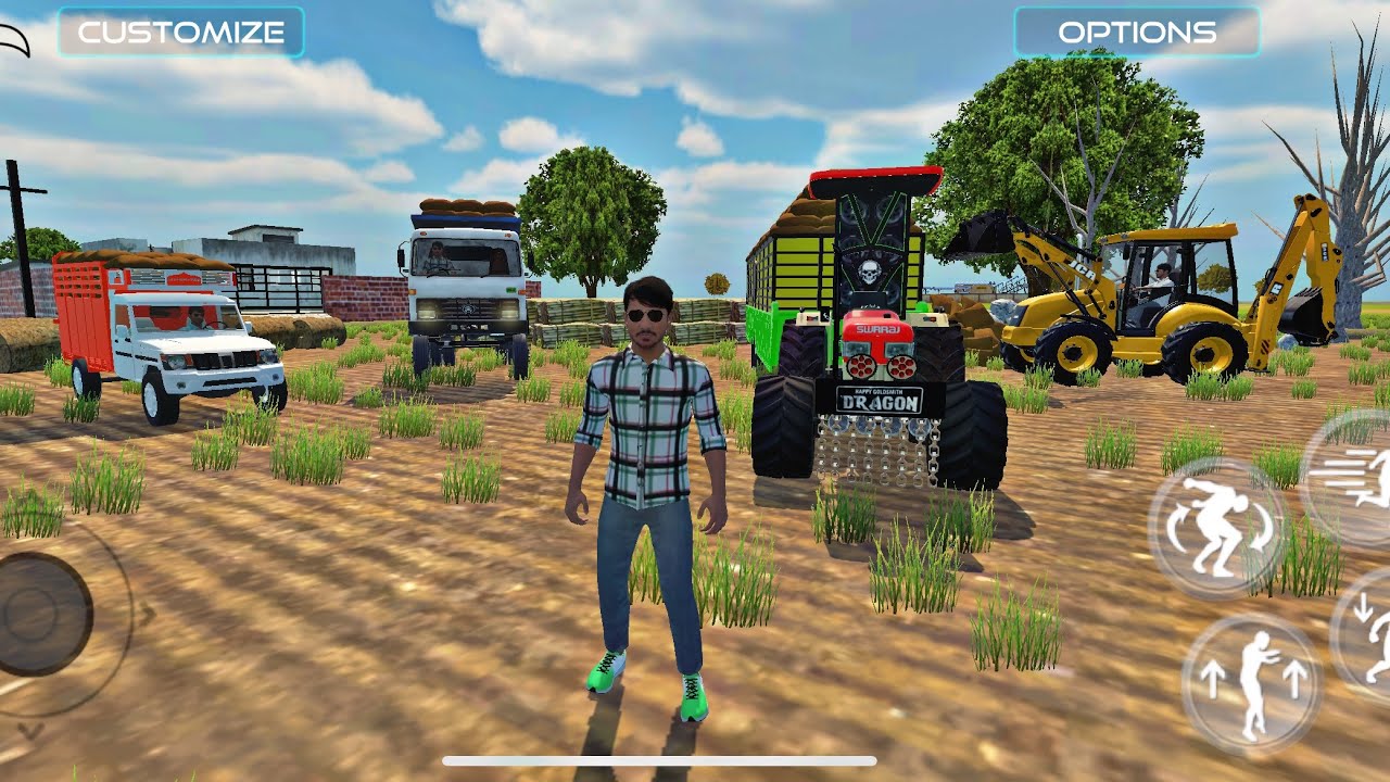 💥Drive JCB and Unloading Stone From Dumper in Game || Indian vehicle simulator 3D || Rohit GamerZ 