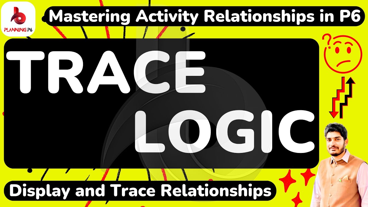 How to Use Trace Logic in Primavera P6 | Save Layout and Print Trace Logic | #PlanningP6 | Projects