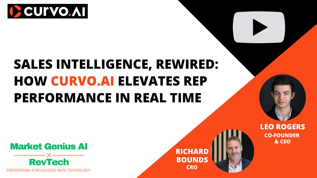Sales Intelligence, Rewired: How Curvo.ai Elevates Rep Performance in Real Time
