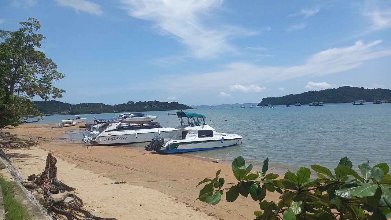 Morning around Ao Por Pier, Phuket, Thailand